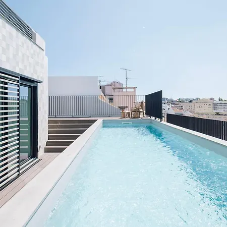 Daire Armona - 2 Bedrooms And Pool In Avenidas Novas Lisboa